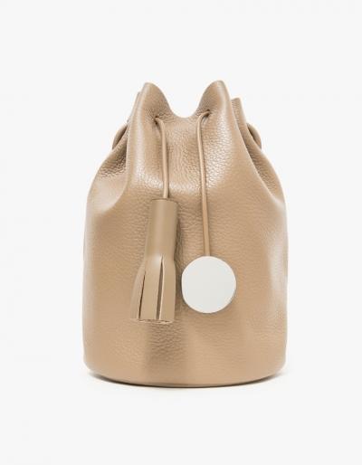 Building Block Bucket In Taupe