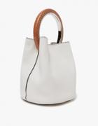 Marni Shoulder Bag In Limestone/sun/hazelnut