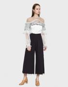 Self-portrait Pleated Trim