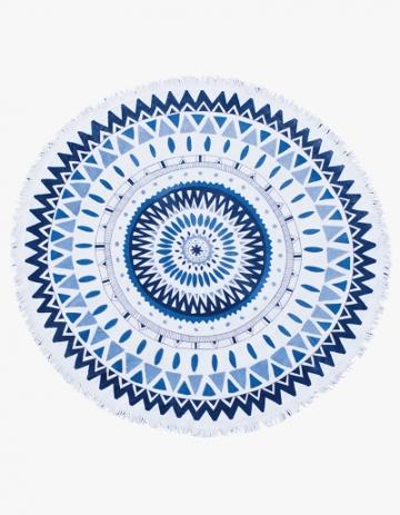 The Beach People Majorelle Round Towel