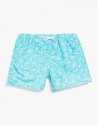 Cuisse De Grenouille Pacifique Elastic Boardshort In Aqua