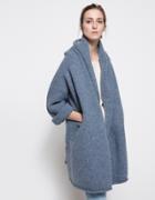 Lauren Manoogian Capote Coat In Chambray