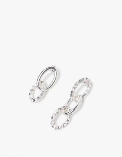 All Blues Ellipse Small Double And Triple Earrings