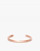 Cause And Effect Thin Copper Bar Cuff