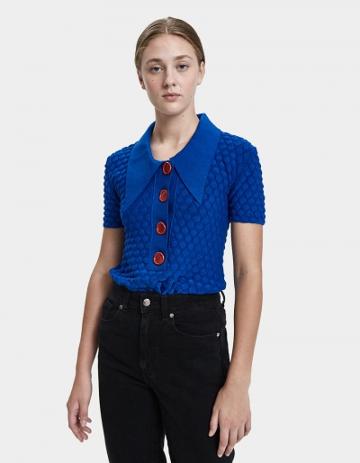 Marni Bobble Knit Polo