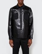 Junya Watanabe Man Horsehide X Cotton Twill Button Up