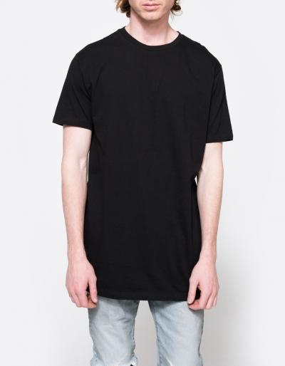 Topman Black Curved Hem