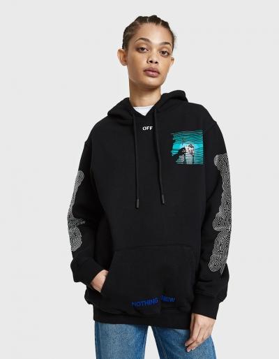 Off-white Peep Oversize Hoodie