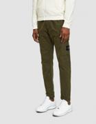 Stone Island Brushed Cotton Canvas Cargo Pants In