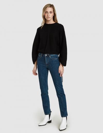 A.p.c. Jean Droit In Indigo Delave