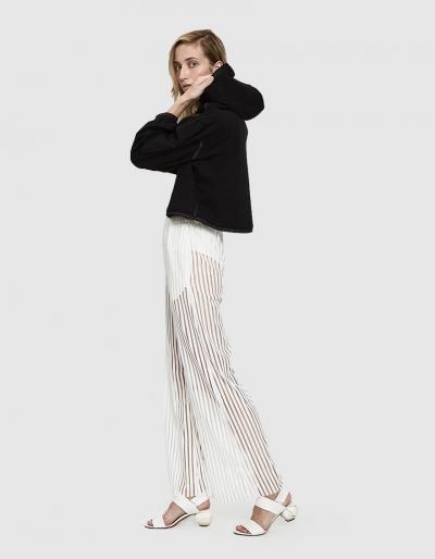 House Of Sunny Cropped Hoodie