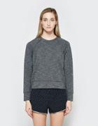 A.p.c. Running Crewneck Sweater In Gray