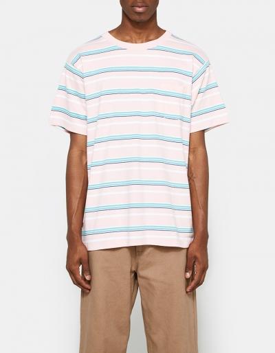 Obey Belford Stripe Box Pocket Tee