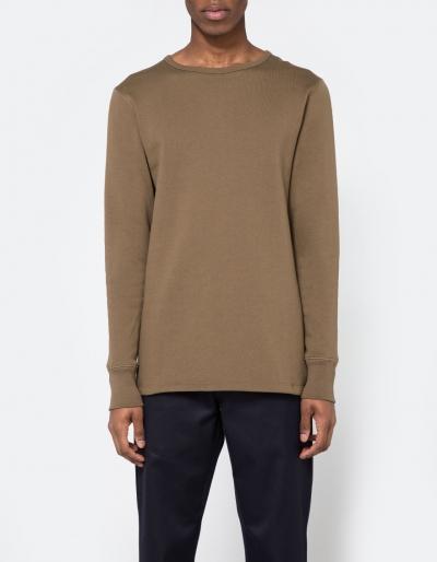 Acne Studios Finish Sweatshirt In Dusty Khaki