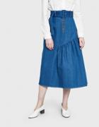 Rejina Pyo Bonnie Skirt In Denim Blue