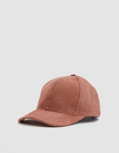 Cmmn Swdn Cadi Suede Cap In Blush