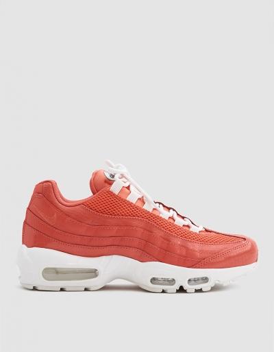 Nike Air Max 95 Premium In Rush Coral/white
