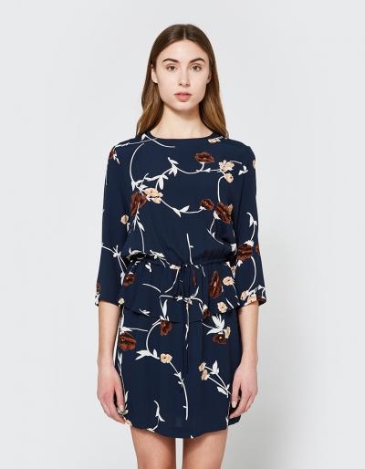 Ganni Dalton Crepe Dress