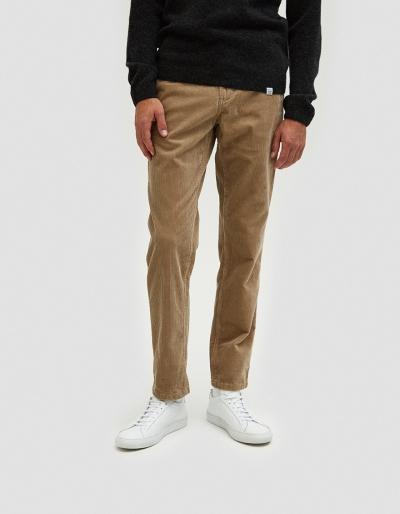 Norse Projects Aros Corduroy Pant In Khaki