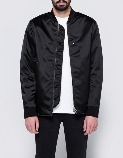 Acne Studios Mylon Jacket In Black
