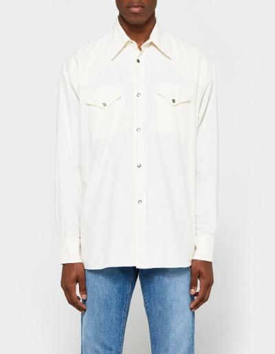Our Legacy Ranch Shirt White Chambray