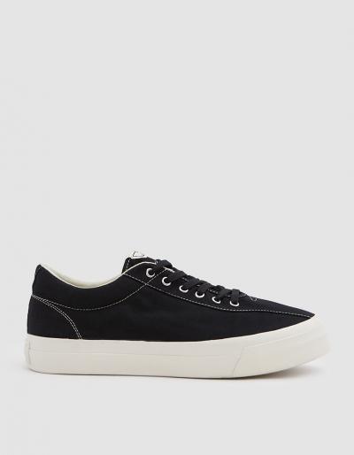 S.w.c. Dellow Canvas Sneakers In Black