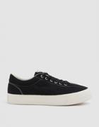 S.w.c. Dellow Canvas Sneakers In Black