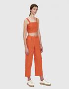 Paloma Wool Boa Top In Orange