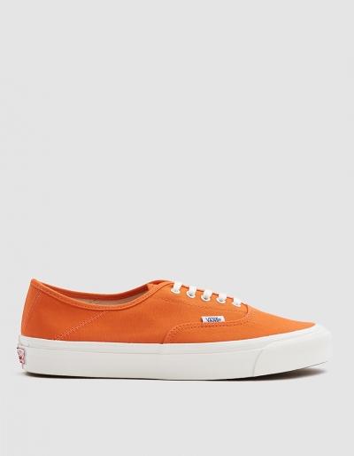 Vault By Vans Og Style 43 Lx Canvas Sneaker In Red Orange/marshmallow