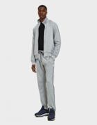 Reigning Champ Coolmax Terry Track Pant In Heather Grey