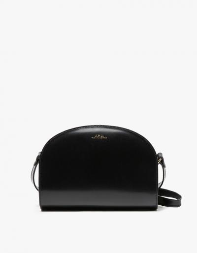 A.p.c. Sac Demi-lune In Dark Navy