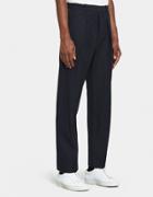 Lemaire Elasticated Pants In Chinese Blue