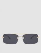 Dries Van Noten Sunglasses In Gold/black