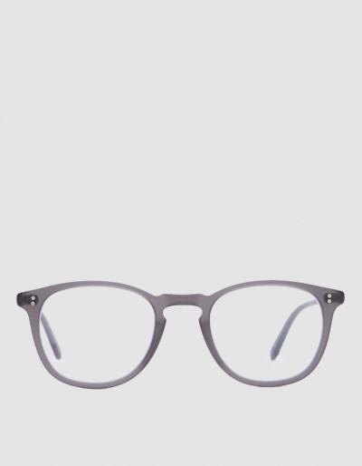 Garrett Leight Kinney 47 Matte In Grey Crystal