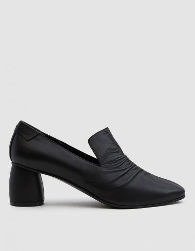 Reike Nen Shirring Middle Heeled