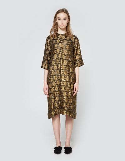 Ganni Emiko Jacquard Dress