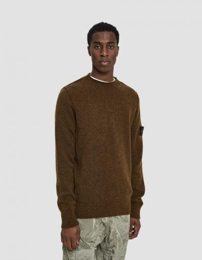 Stone Island Knit Crewneck Sweater In