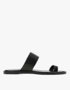 Woman By Common Projects Minimalist Sandal In Black