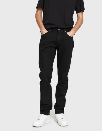 Nudie Jeans Fearless Freddie Dry Black Yd Denim