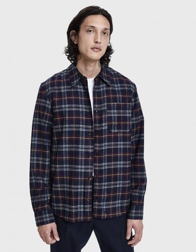 A.p.c. Attic Plaid Overshirt