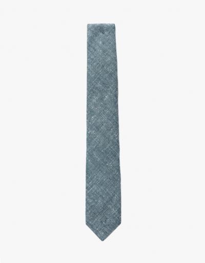 The Hill-side Extra Neppy Indigochambray Tie