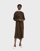 Lemaire Asymmetrical Wrap Dress