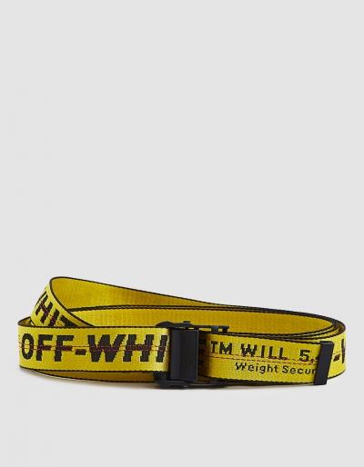 Off-white Industrial Belt In Yellow