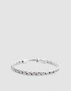 Caputo & Co. Chunky Sterling Silver Chain Rope Bracelet