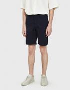 Norse Projects Aros Light Twill Shorts In Dark Navy