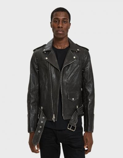 John Elliott Blackmeans Rider's Jacket In Black