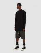 Rick Owens Drkshdw Raglan Sleeve Pullover In Black