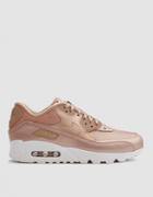 Nike Air Max 90 Premium In Red Bronze