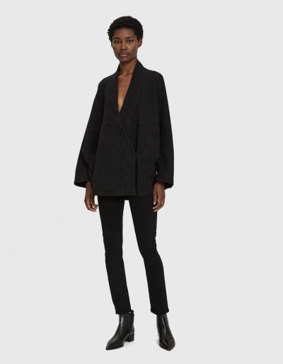Citizens Of Humanity Harlow High Rise Slim Jean In Polish Black