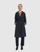 Jesse Kamm Water Cloth Trench In Navy